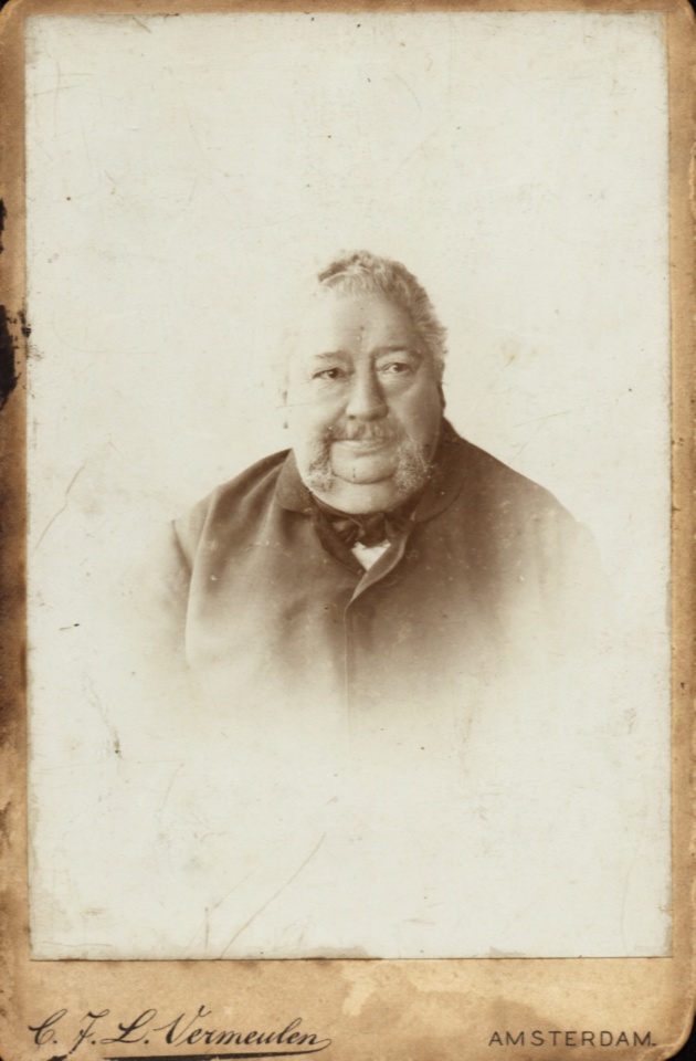 Carel Clement Helleganger (1827-1901), koekbakker in de Utrechtsestraat Amsterdam