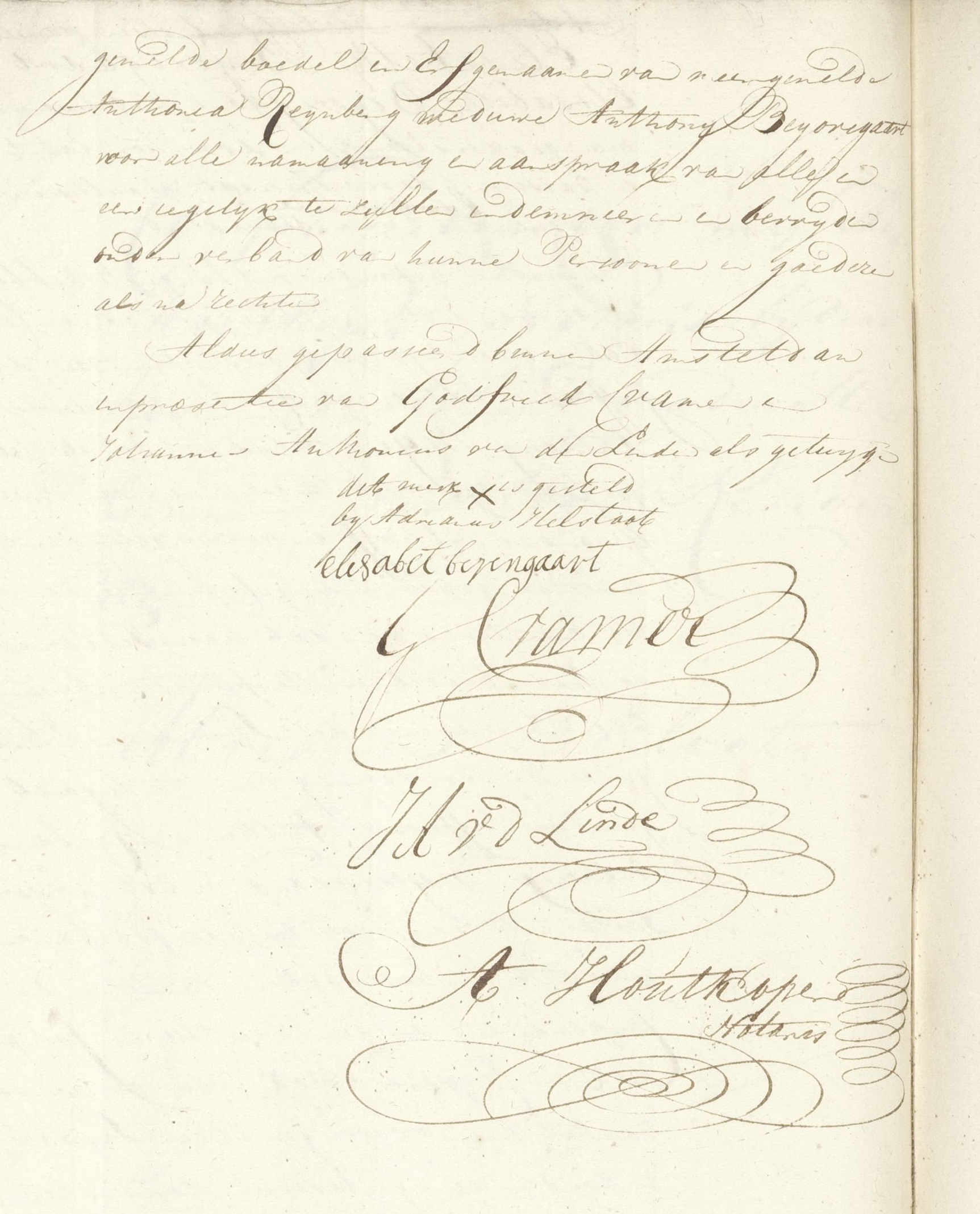 Adrianus Helsloot 1754 Kwitantie 3 april 1796 II