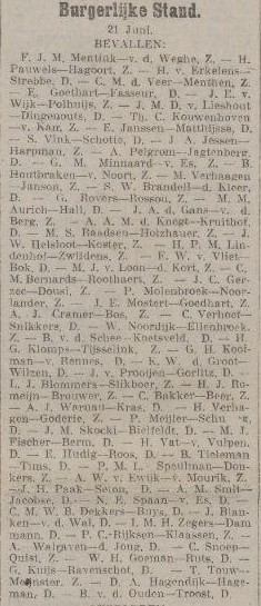 Adrianus Helsloot 1915 geboorte; Rotterdamsch nieuwsblad, 23-06-1915