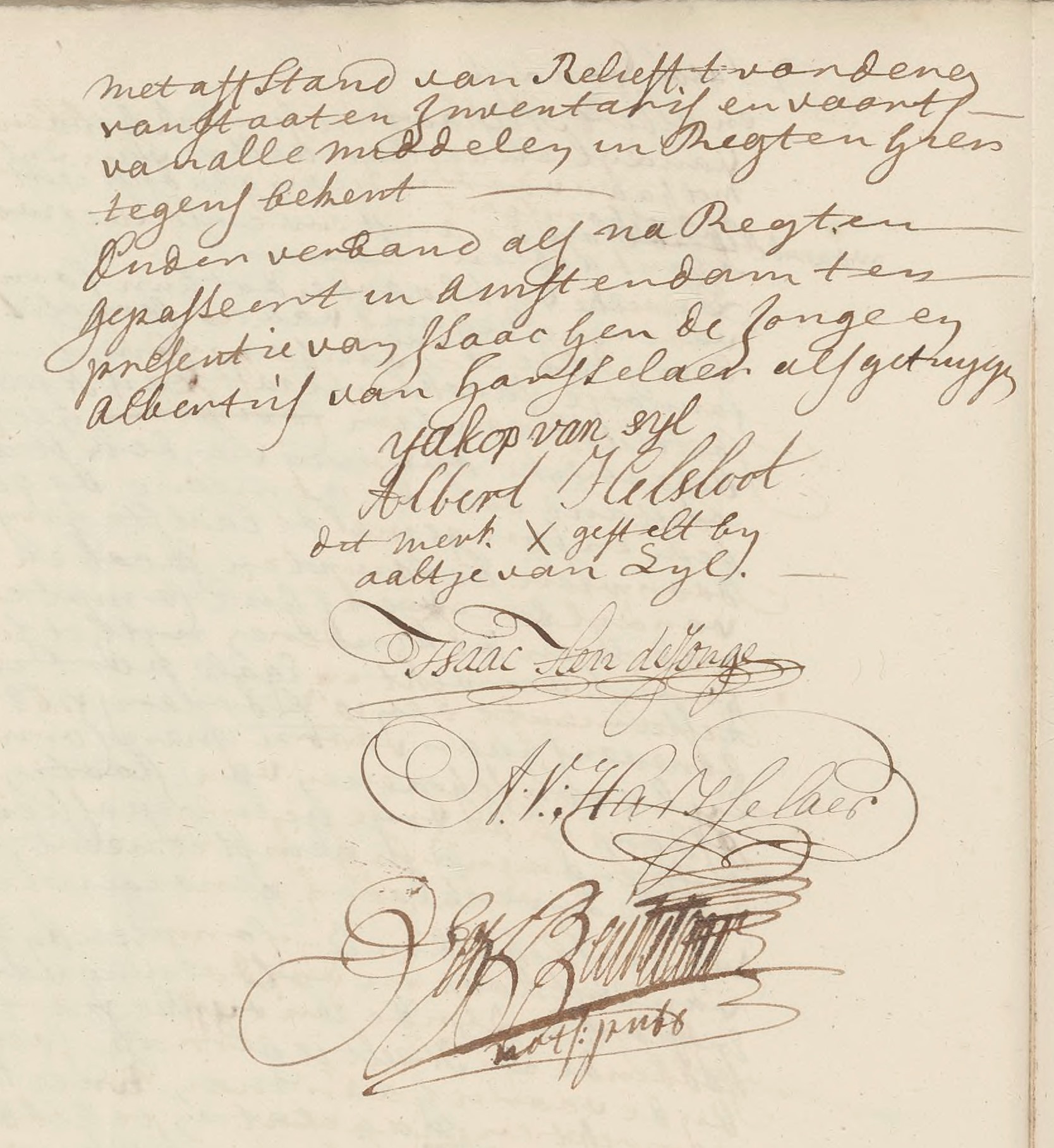 Albertus Helsloot 1738 x Aaltje van Zijl  kwitantie 08-04-1768 III