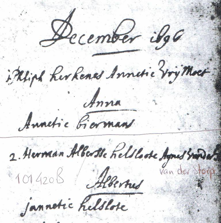 Klik voor foto in apart venster albertus_hermansz_helsloot_1696_doopakte.jpg