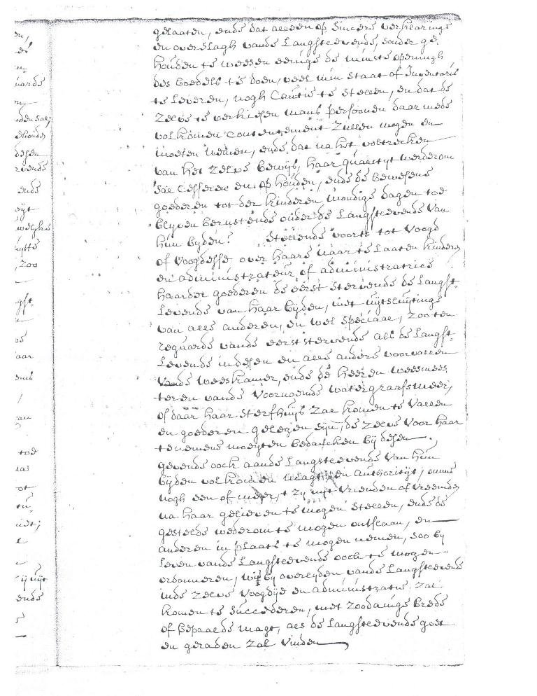 Albertus Hermansz Helsloot 1696 testament III