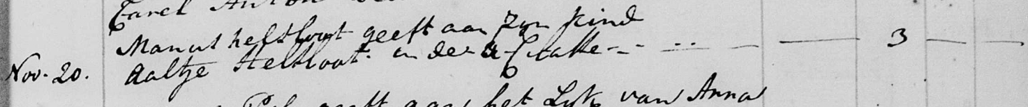 Alida Helsloot 1791 impostboek