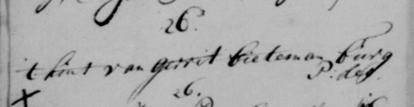 Anna Bieteman 1767 impostboek