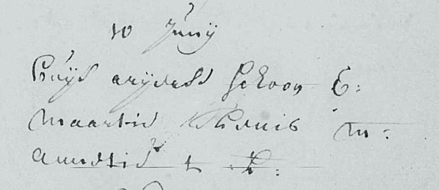 Annetje Huigen Schoonder doopboek