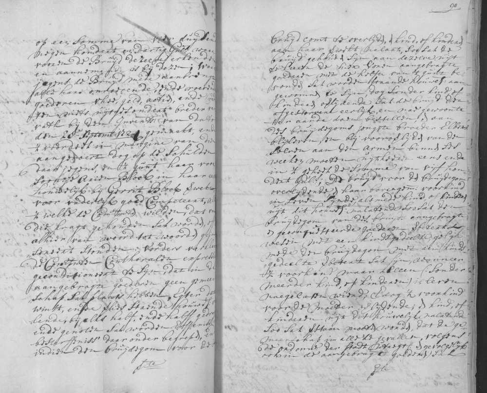 Annetje Pietersdr Eijtjens x Willem Blijleven huwelijks voorwaarden II