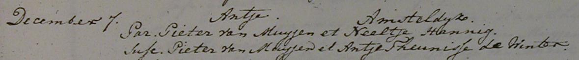 Antje van Muijen 1777 doopboek