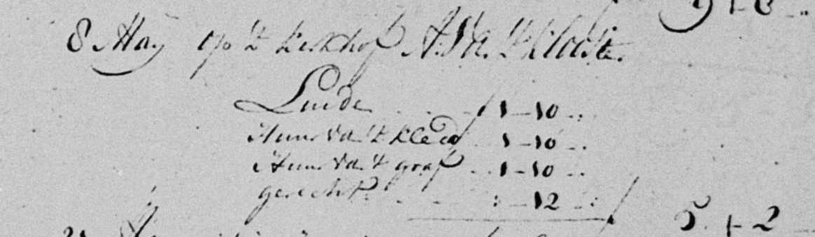 Arnoldus van Cloostrums impost begraven