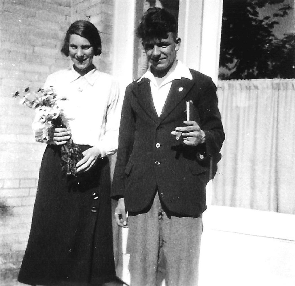 Catharina Maria Helsloot 1916 en Adrianus Veltman