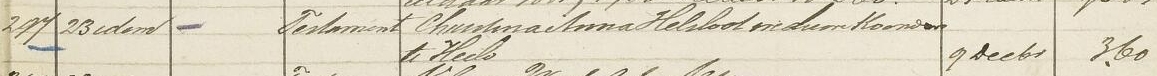 Christina Anna Helsloot 1822 Index op Notariële akten, Notaris M. Gouverne 23 november 1892