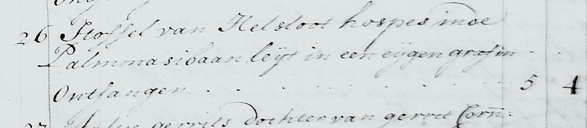 Klik voor foto in apart venster christophorus_hermans_helsloot_1693_begraafboek_diemen.jpg