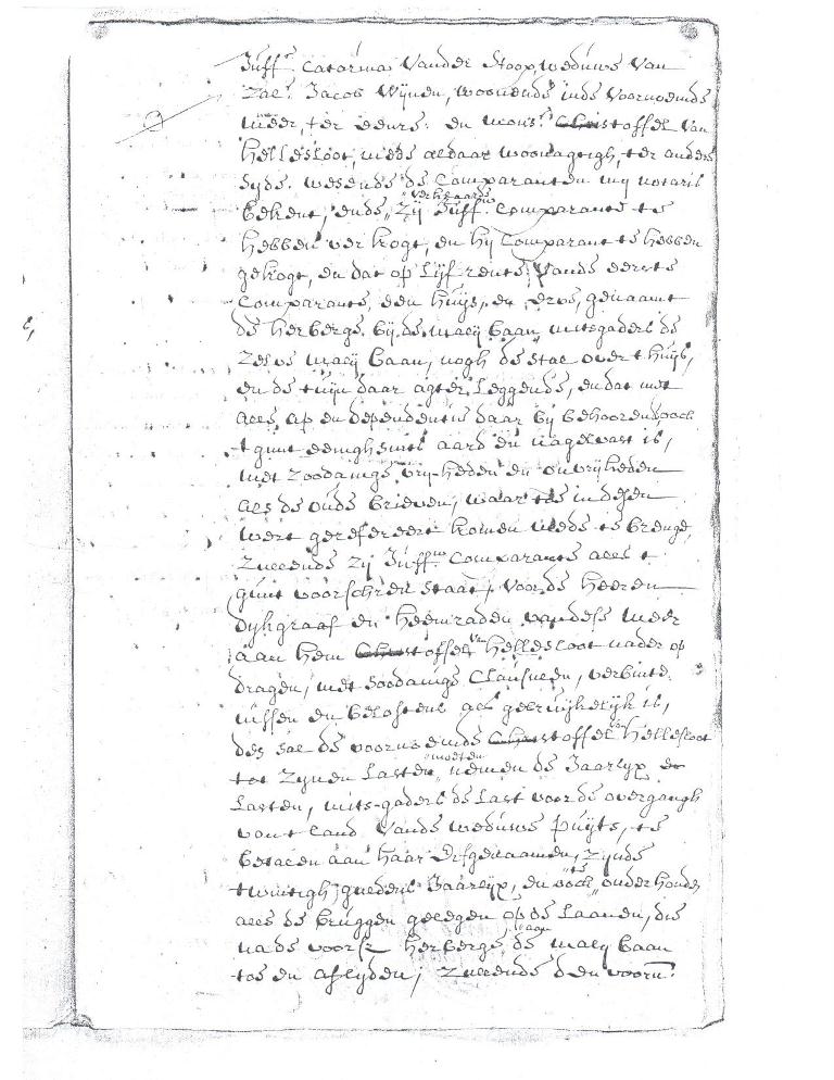 Christophorus Hermans Helsloot 1693 contract 1722 III