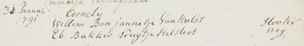 Cornelis Bon 1791 doopboek