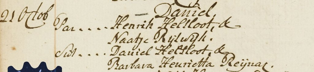 Daniel Helsloot 1798 doopakte