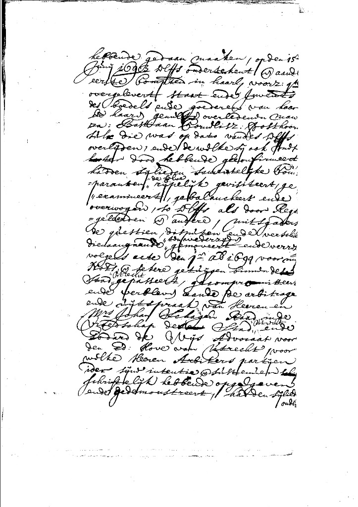 Elisabeth Adriaans Helsloot ca1660 uitkoopakte 1696 II