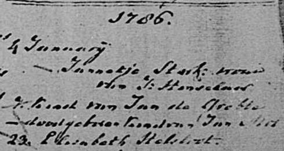 Elisabeth Alberse Hesloot 1719 begraafboek II