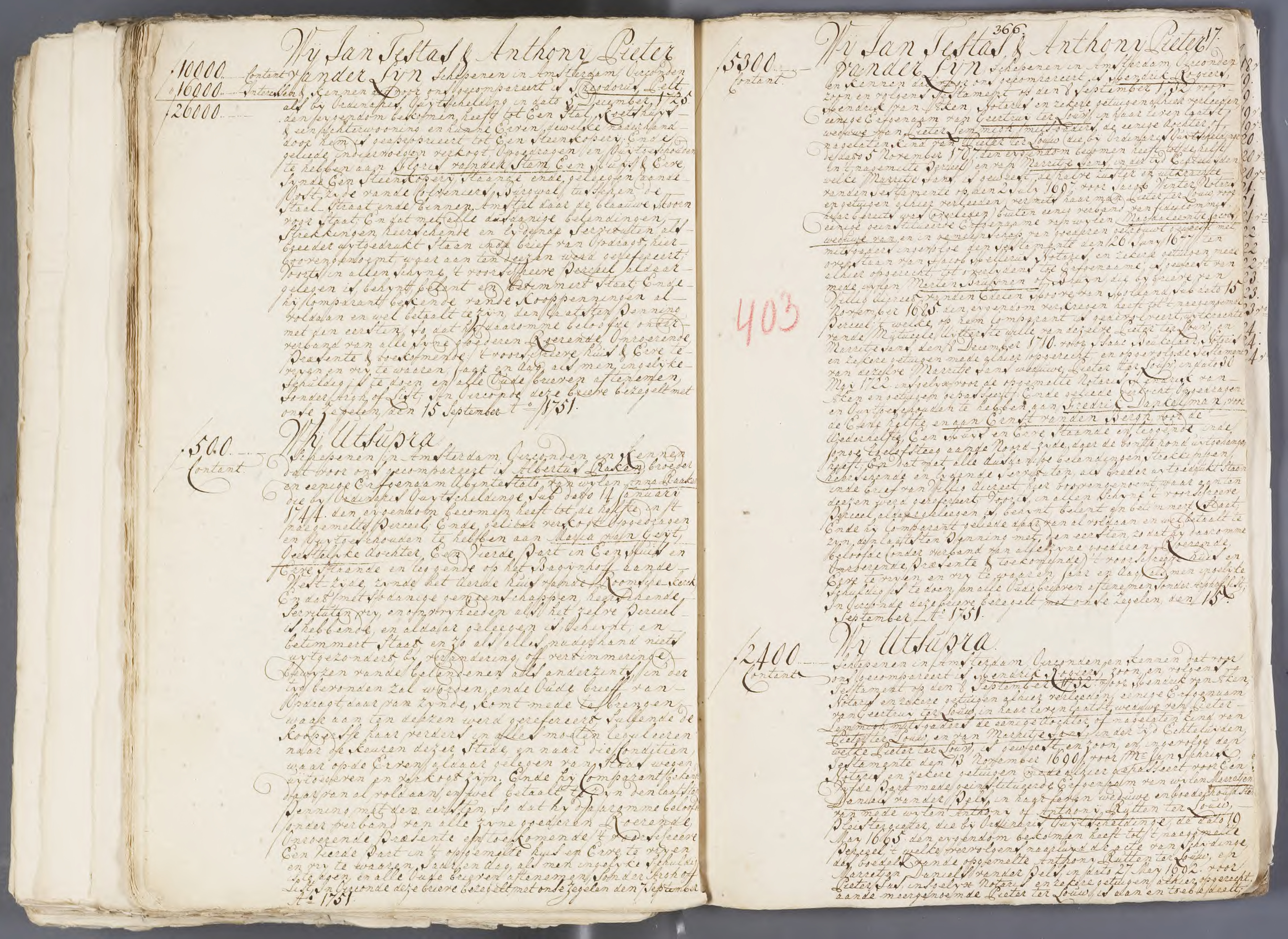 Ernst van den Berg koop 1751