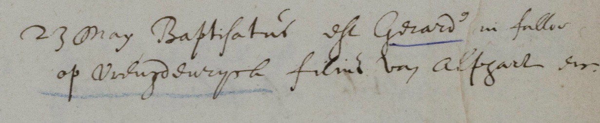 Klik voor foto in apart venster gerardus_helsloot_1654_doopboek.jpg