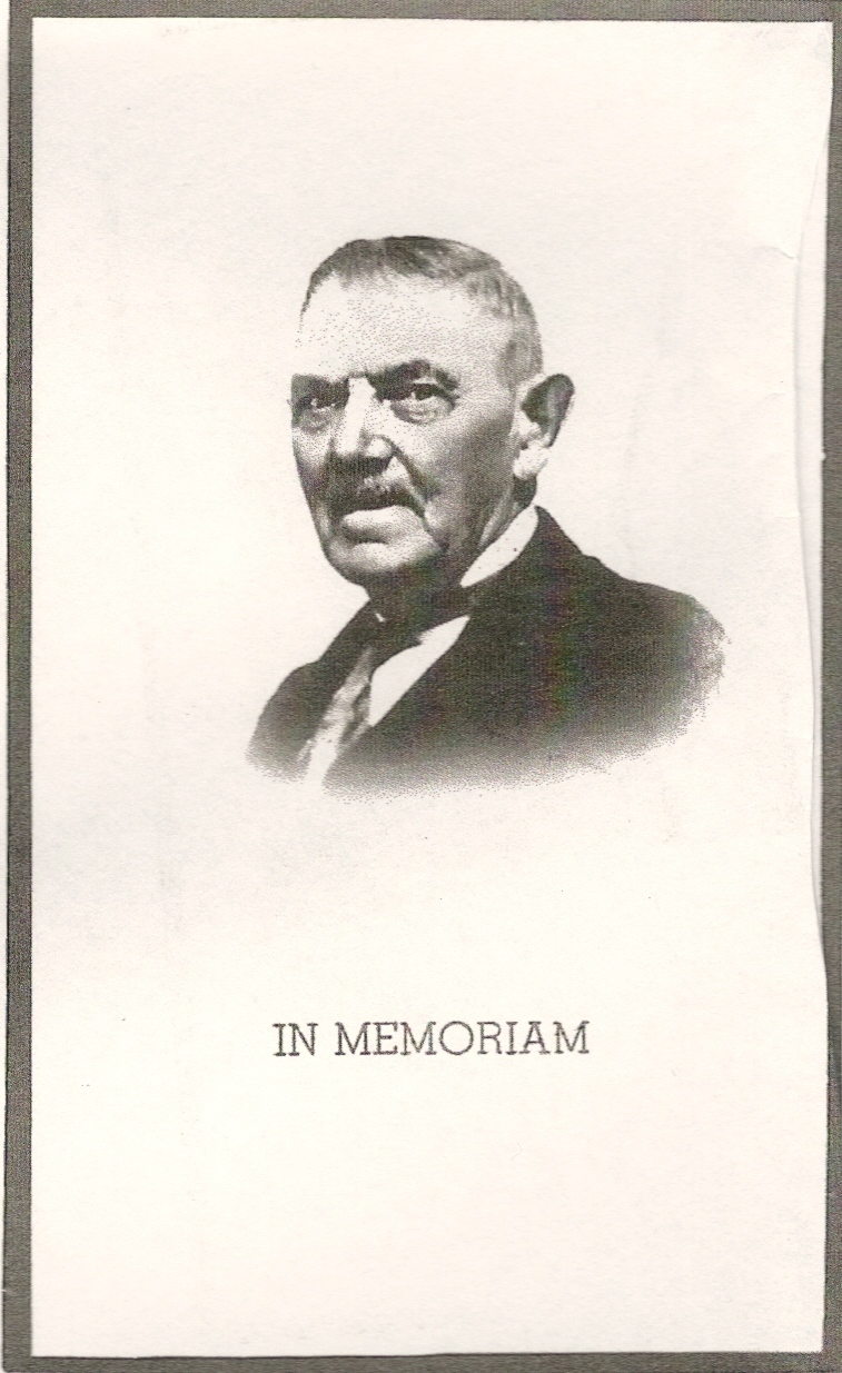 Gerardus Jacobus Sneiders bidprentje I