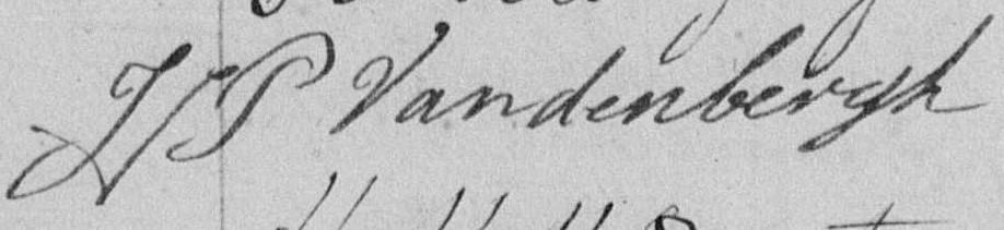 Hendrica Petronella van den Berg handtekening
