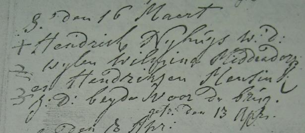 Hendrik Nijhuis x Hendrikje Lucassen Mensink trouwboek
