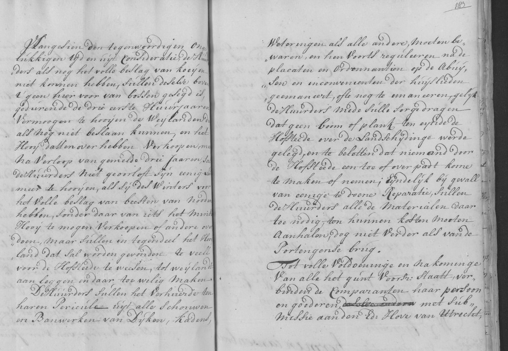 Hermen Janssen Broer huurcontract 1748 V