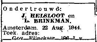 Jacobus Helsloot 1896 ondertrouwadvertentie