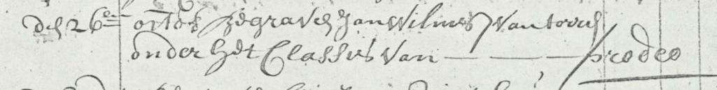Jan Willems van der Torre 1684 impostboek