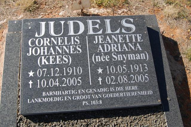 Jeanette Adriana Snijman grafsteen