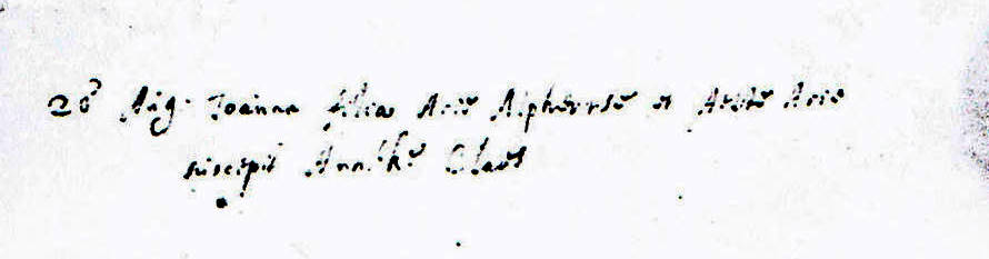 Joanna Helsloot 1679 doopboek