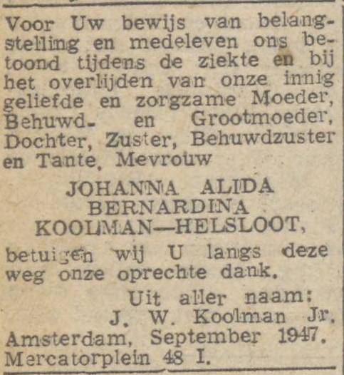 Klik voor foto in apart venster johanna_alida_bernardina_helsloot_1895_overlijdensadvertentie_ii.jpg