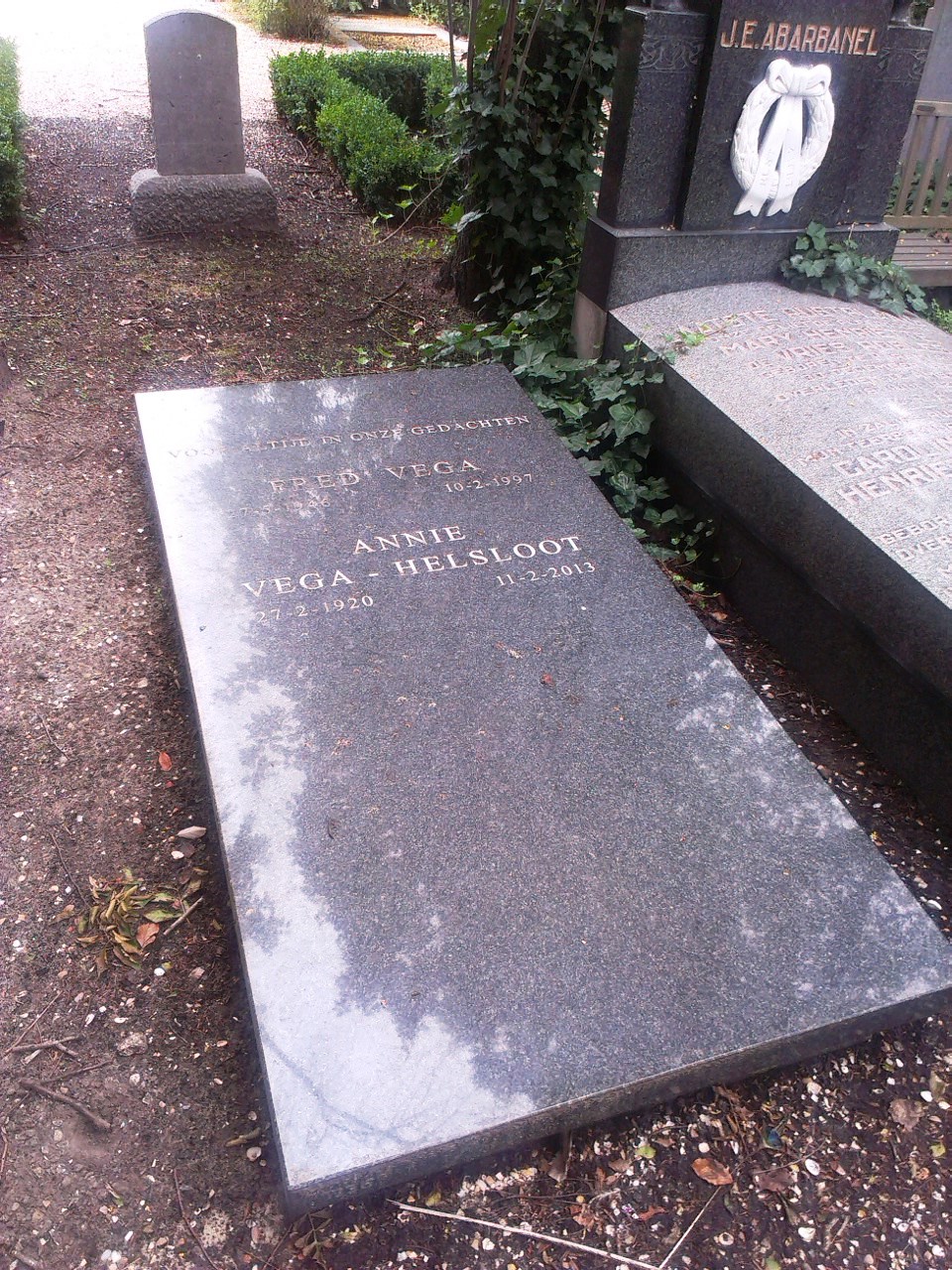 Johanna Catharina Margaretha Helsloot grafsteen