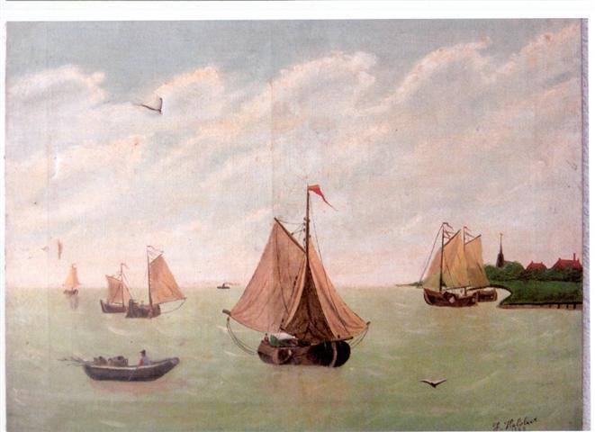 Johannes Hendricus Helsloot 1869 schilderij I