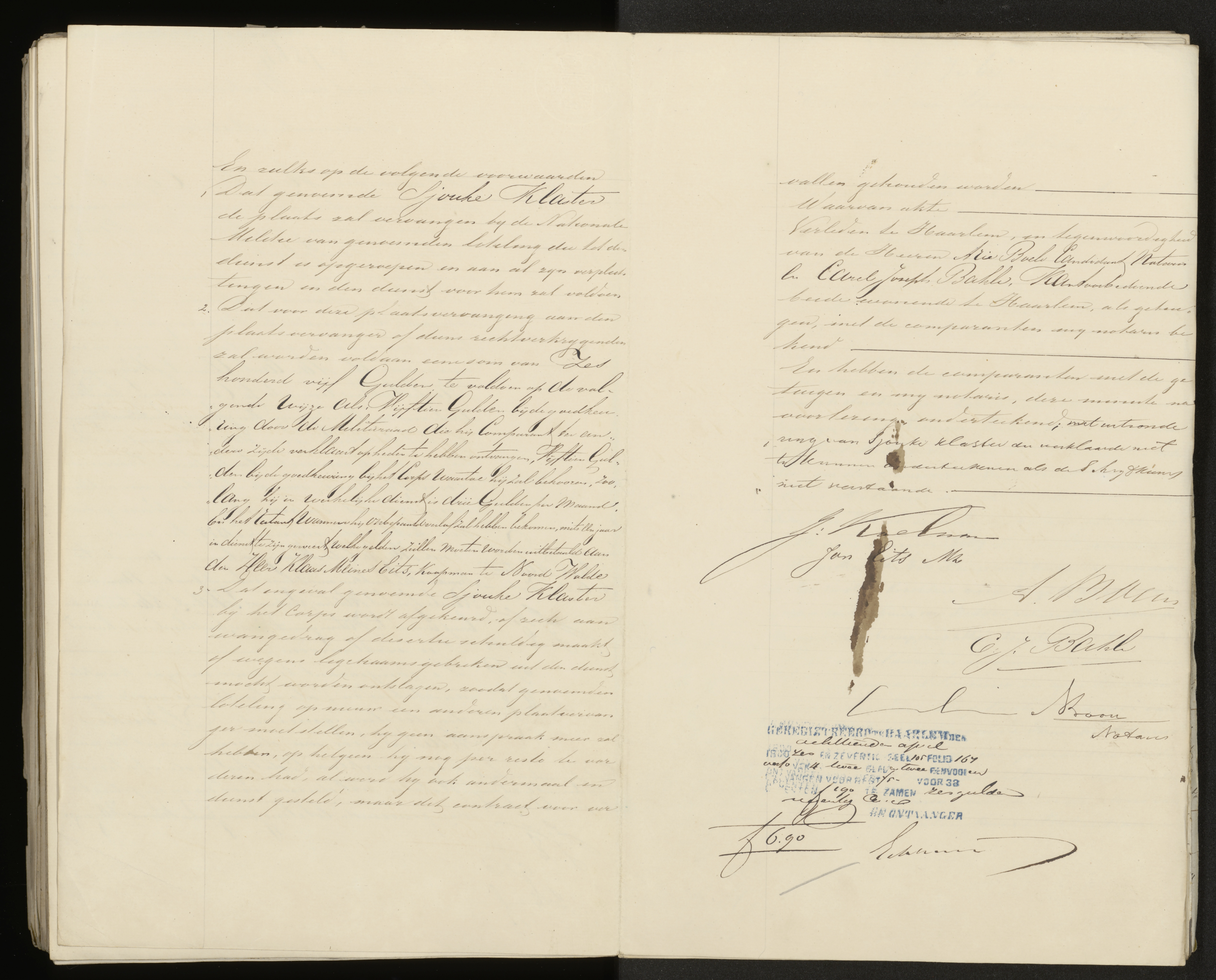 Johannes Jacobus Antonius Helleganger 1856 plaatsvervanger Nationale Militie II