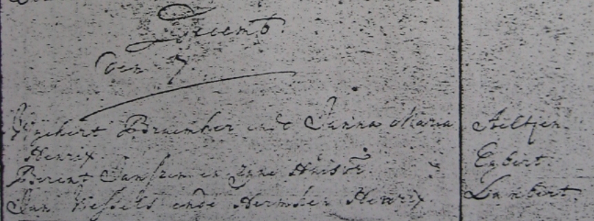 Lambert Jansen Mulder doopboek