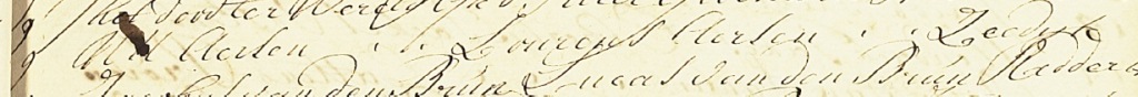 Laurentius Helsloot 1730 begraafregister