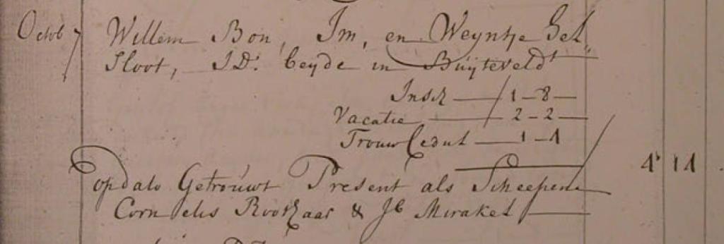 Ludowina Helsloot 1747 huwelijksregister 1782