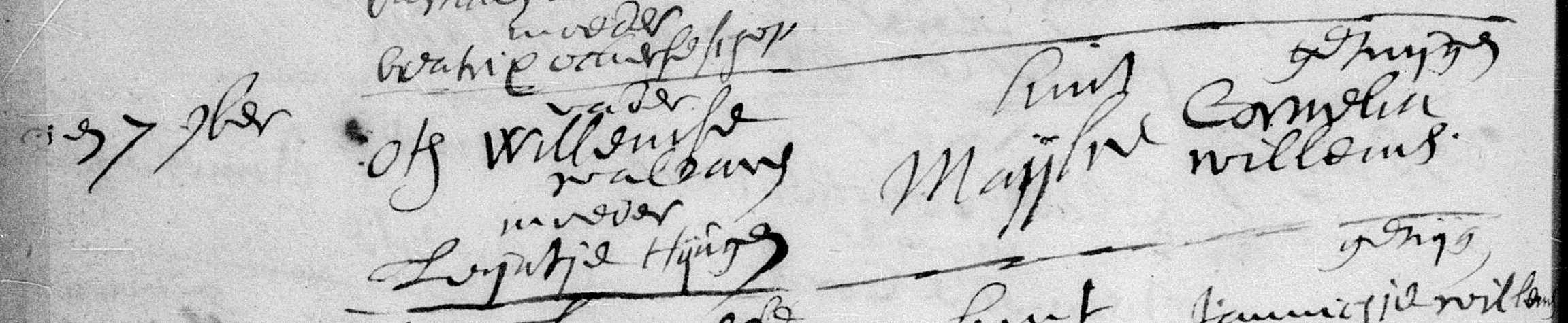 Maijke Ottosdr Walraven doopboek