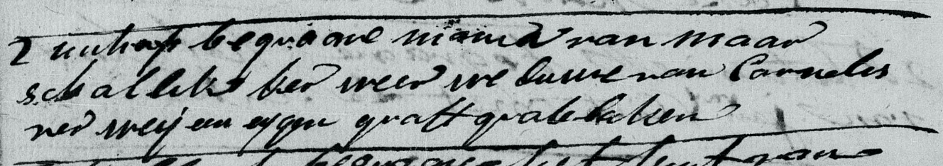 Maria Arie Goijers van Maarschalkerweert begraafboek