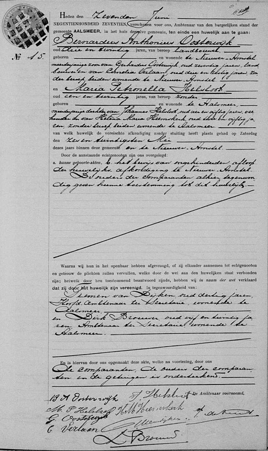 Klik voor foto in apart venster maria_petronella_helsloot_1895_huwelijksakte.jpg