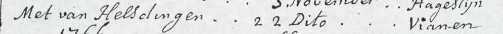 Metje Arienze Helsloot ca1705 overlijdensregister