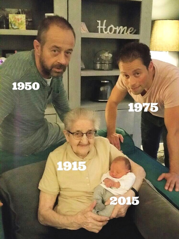 Mick van der Torre 2015 4 generaties