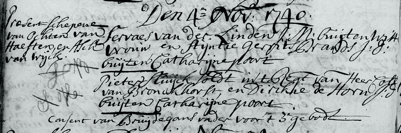 Petrus Sluijck x Didria Hornius ondertrouwboek