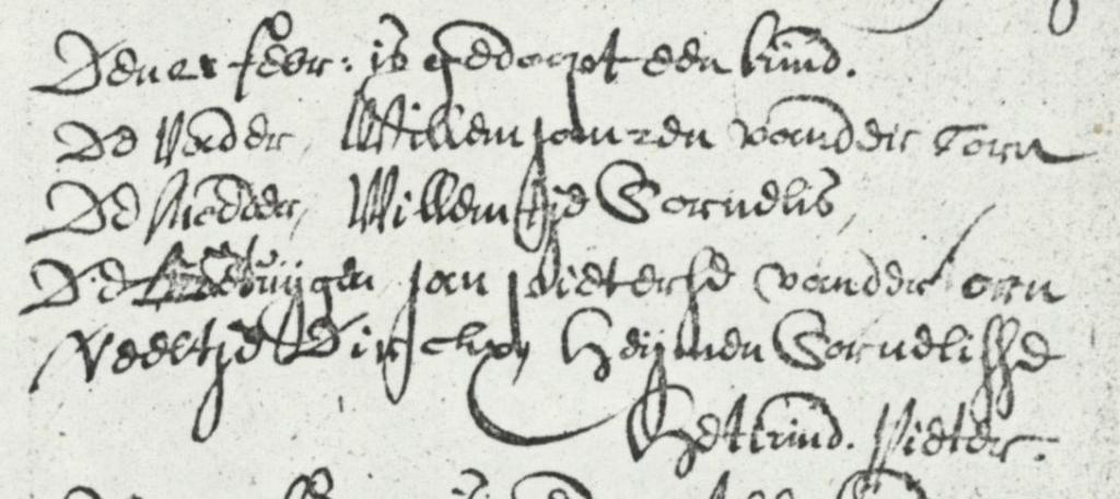Pieter Willemsen van der Torre 1671 doopboek