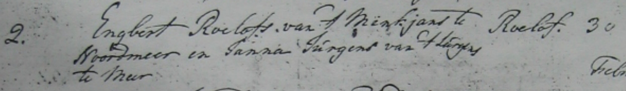 Roelof Engberts 1777 doopboek