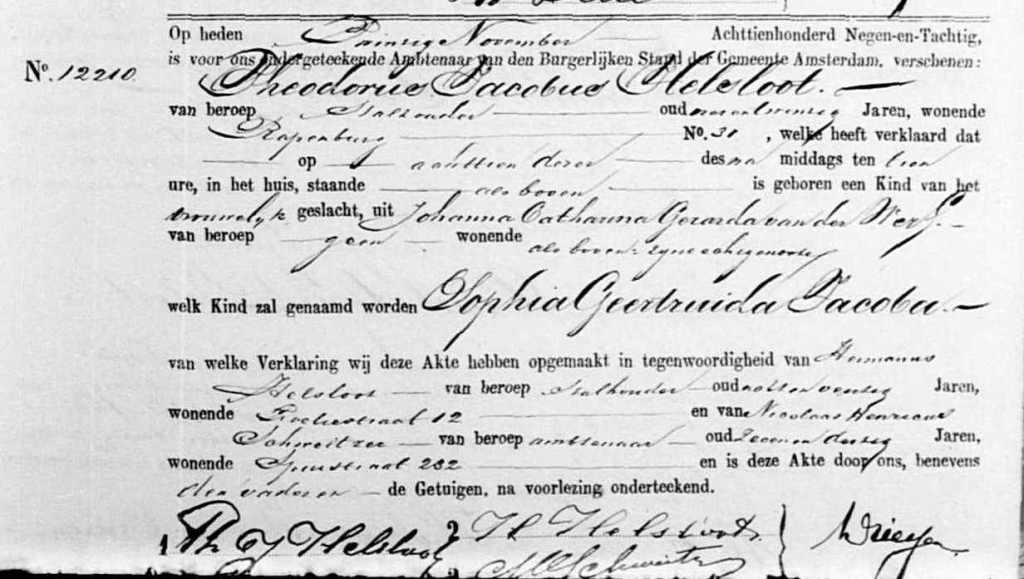 Klik voor foto in apart venster sophia_geertuida_jacoba_helsloot_1889_geboorteakte.jpg