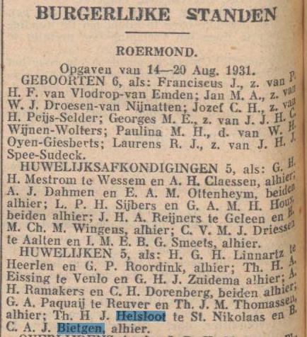 Klik voor foto in apart venster theodorus_henri_johan_helsloot_1906_huwelijksbericht_1931.jpg