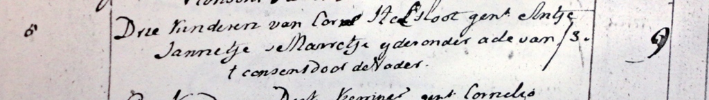 Wilhelmina Agatha Helsloot 1789 begraafboek