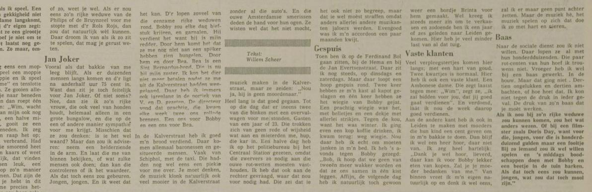 Wilhelmus Michael Johannes Maria Helsloot 1933 ; Leidse Courant 29-08-1974 IV
