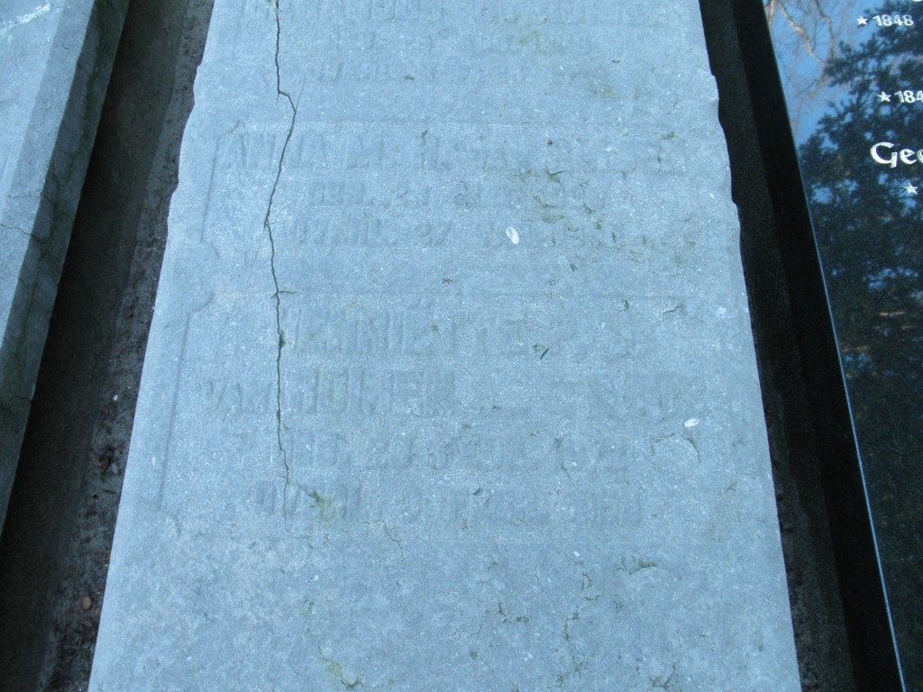 Willem Karel Gerardus van Roijen grafsteen II